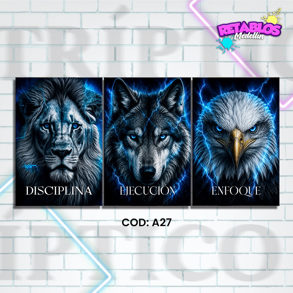 A27 DISCIPLINA, EJECUCIÓN Y ENFOQUE V2 3 PIEZAS