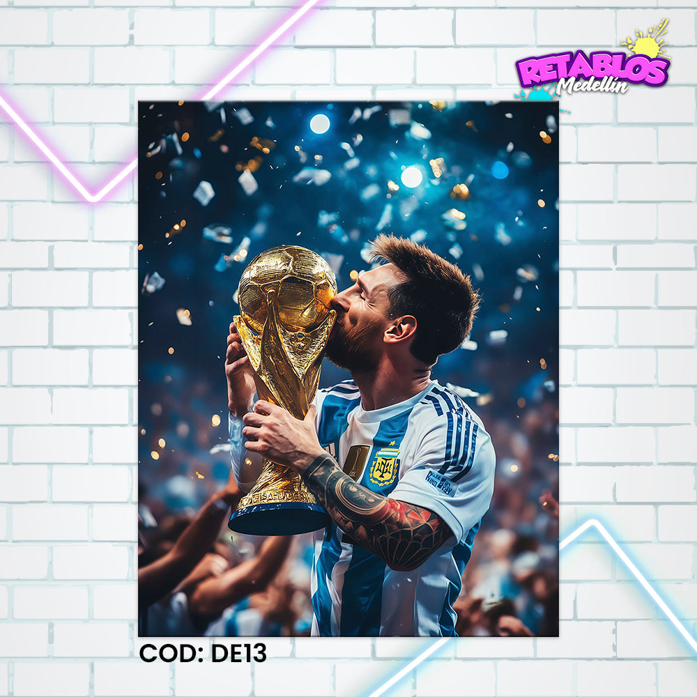 DE13 MESSI COPA DEL MUNDO