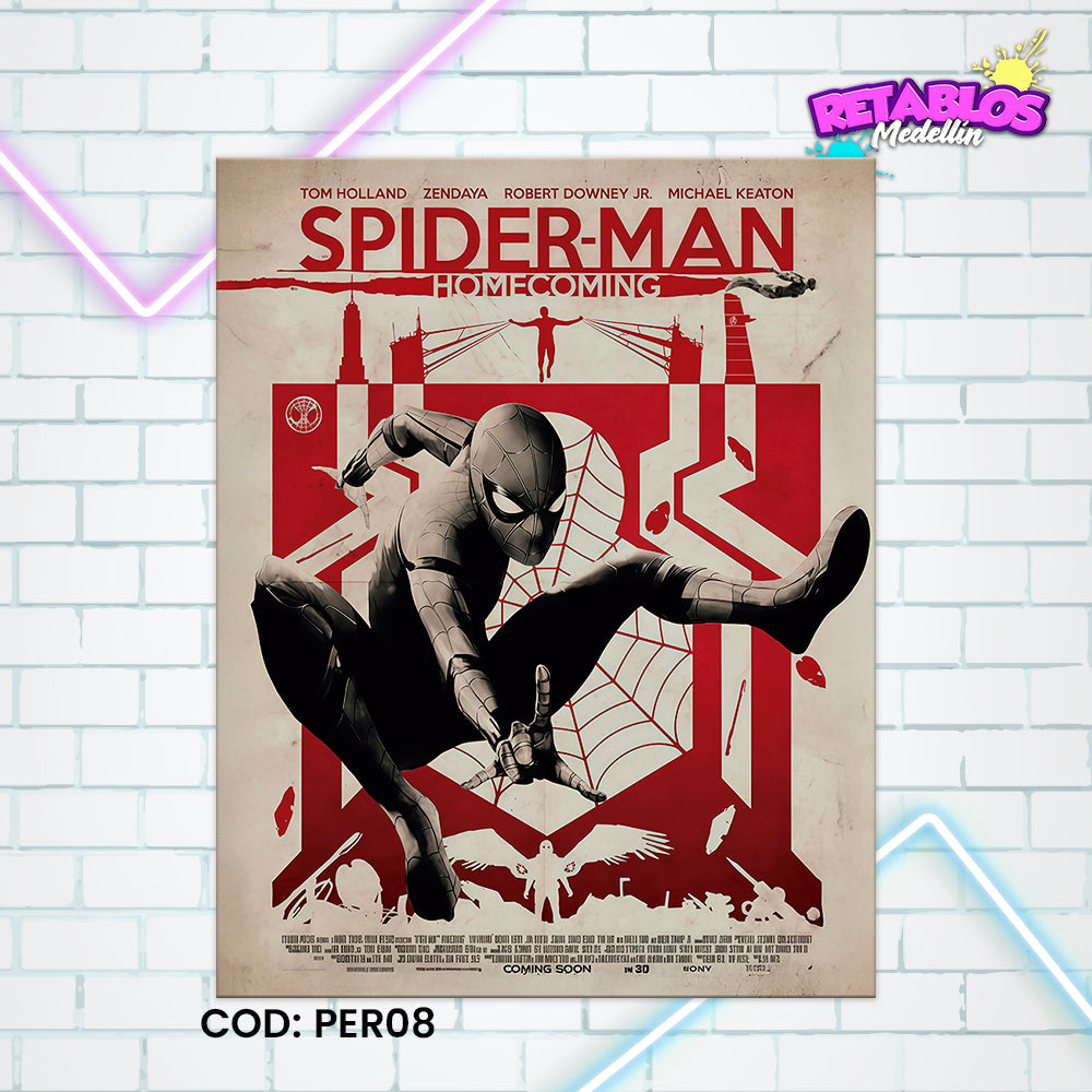 PER08 SPIDERMAN HOMECOMING PORTADA