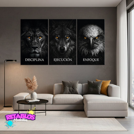 A20 DISCIPLINA, EJECUCIÓN Y ENFOQUE 3 PIEZAS