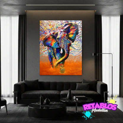 A21 ELEFANTE COLORIDO