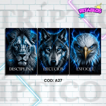 A27 DISCIPLINA, EJECUCIÓN Y ENFOQUE V2 3 PIEZAS