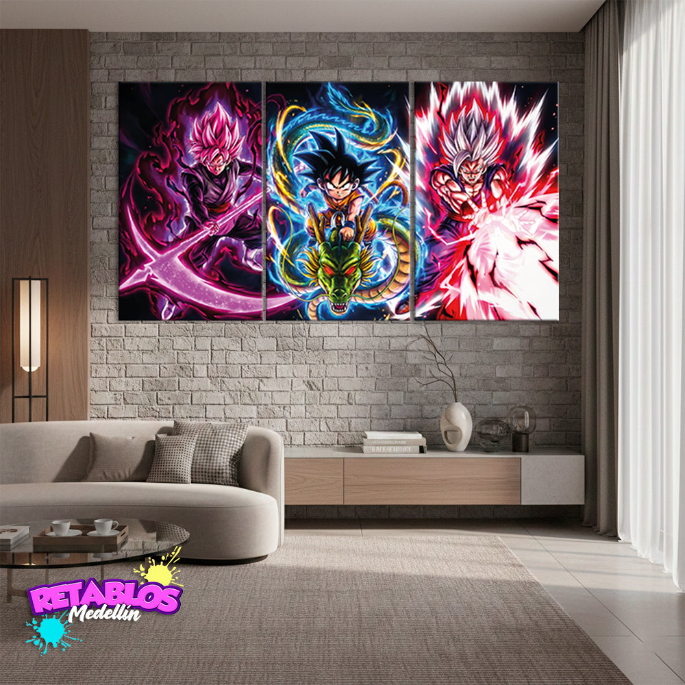 AN10 GOKU 3 PIEZAS