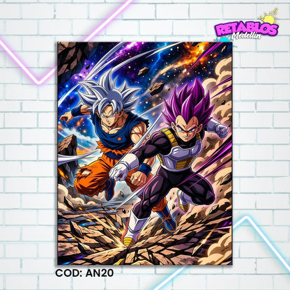 AN20 GOKU Y VEGETA