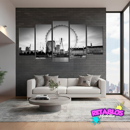 C12 LONDON EYE BW 5 PIEZAS