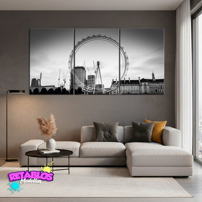 C12 LONDON EYE BW 3 PIEZAS