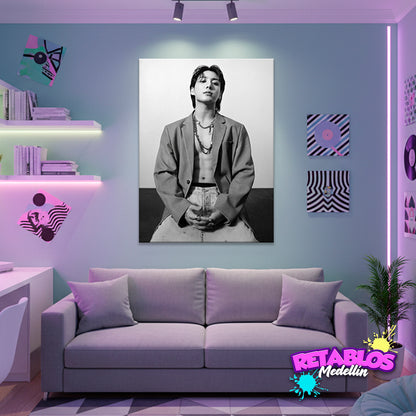 CA03 JUNG KOOK BLACK & WHITE