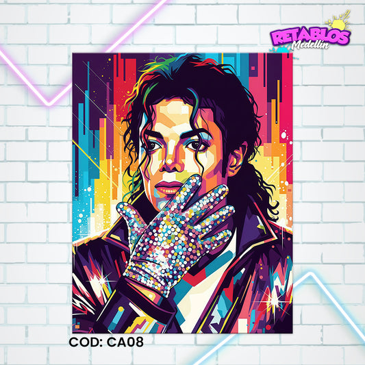 CA08 MICHAEL JACKSON POP ART