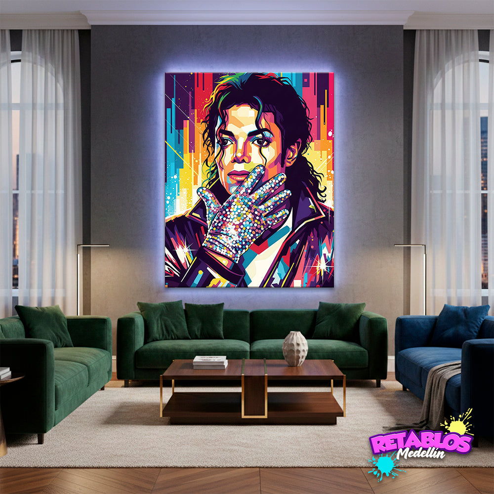 CA08 MICHAEL JACKSON POP ART