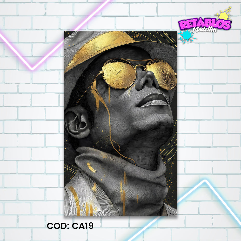 CA19 GOLD MICHAEL JACKSON
