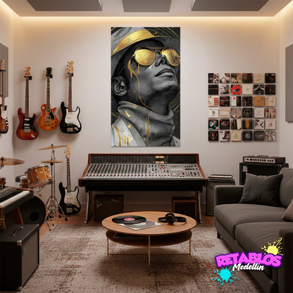 CA19 GOLD MICHAEL JACKSON