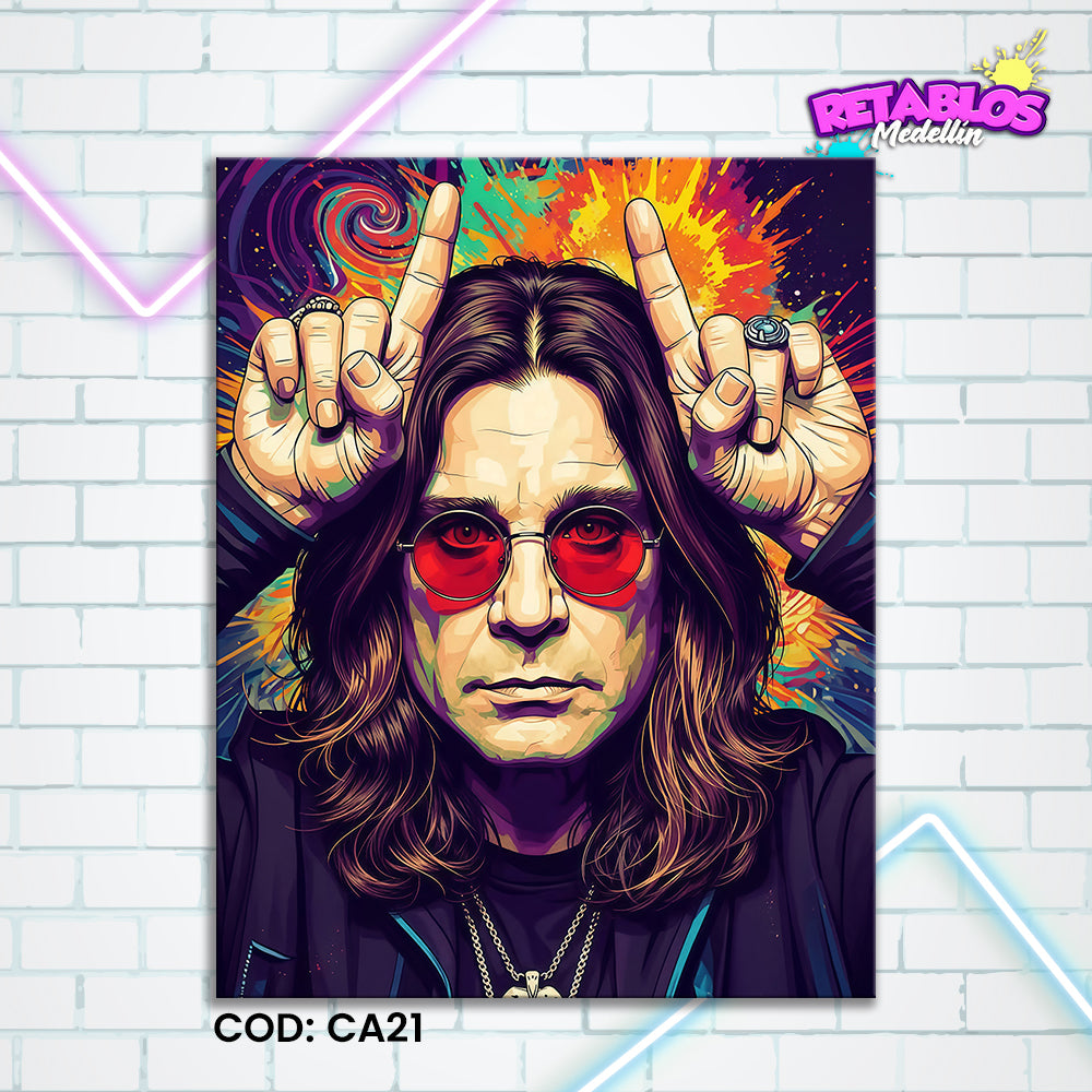 CA21 OZZY OSBOURNE