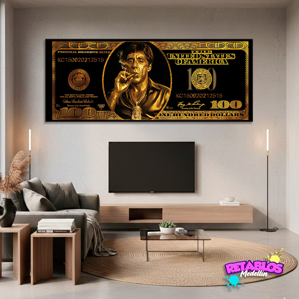 D15 GOLD SCARFACE DOLLAR