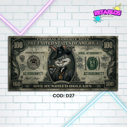 D27 DOLAR BUGS BUNNY