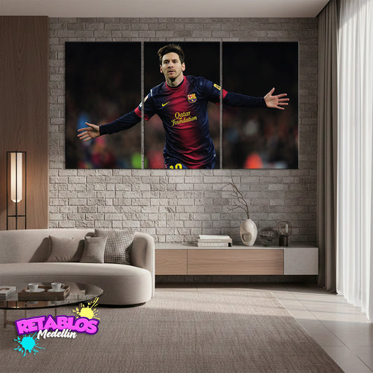 DE09 MESSI 3 PIEZAS