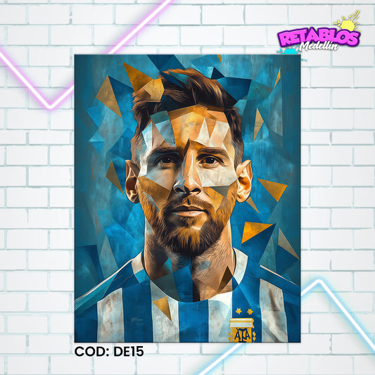 DE15 MESSI PIXEL ART