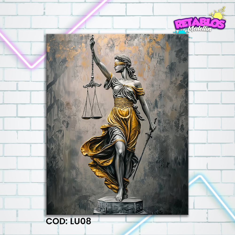 LU08 LADY JUSTICE