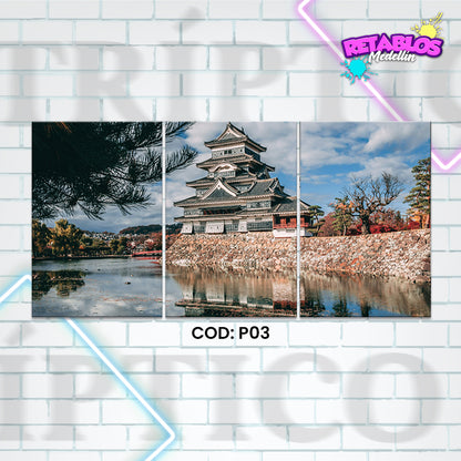 P03 CASTILLO MATSUMOTO 3 PIEZAS