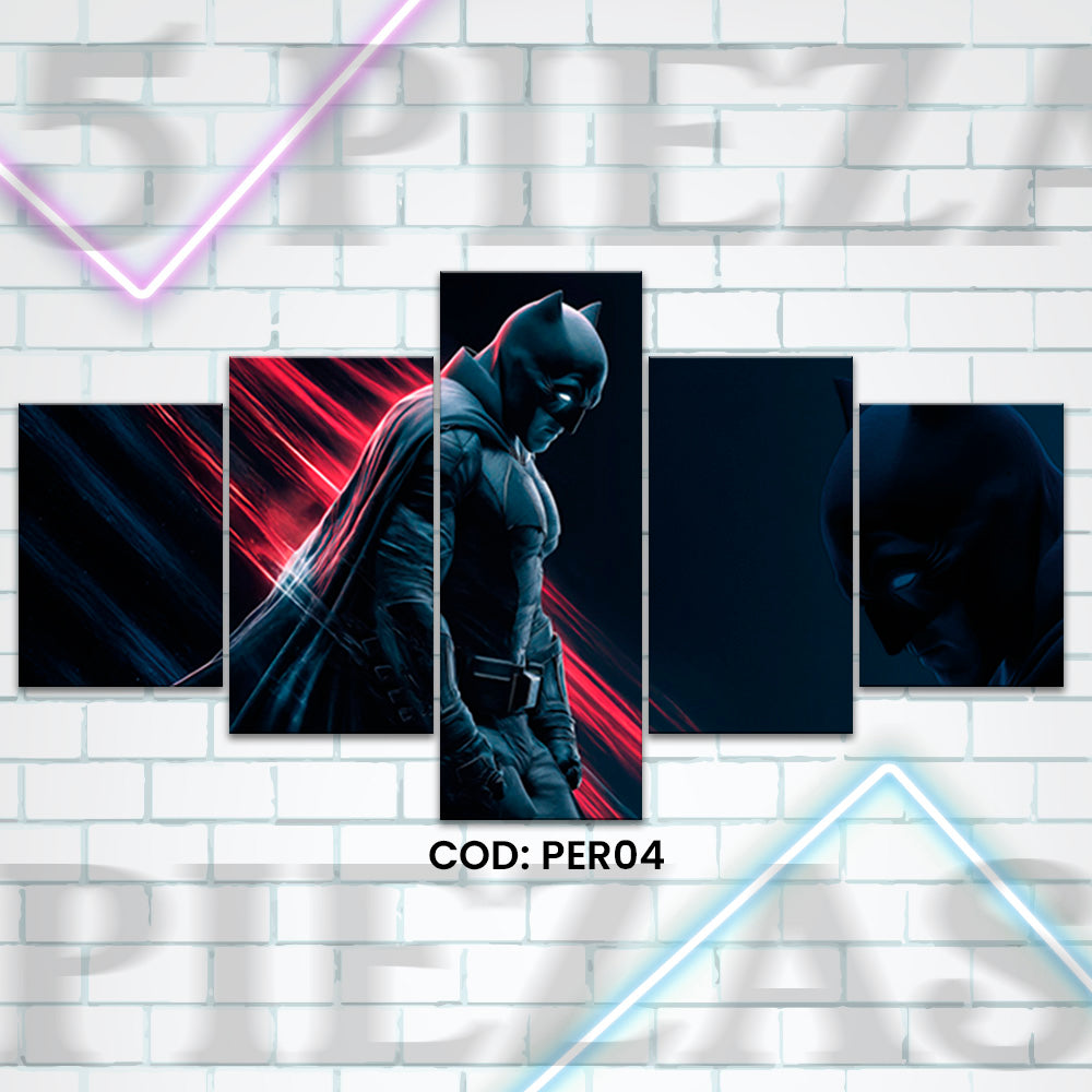 PER04 BATMAN 5 PIEZAS