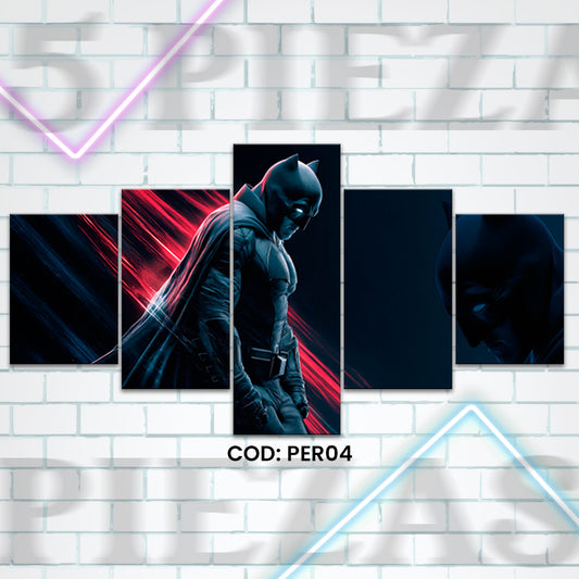 PER04 BATMAN 5 PIEZAS