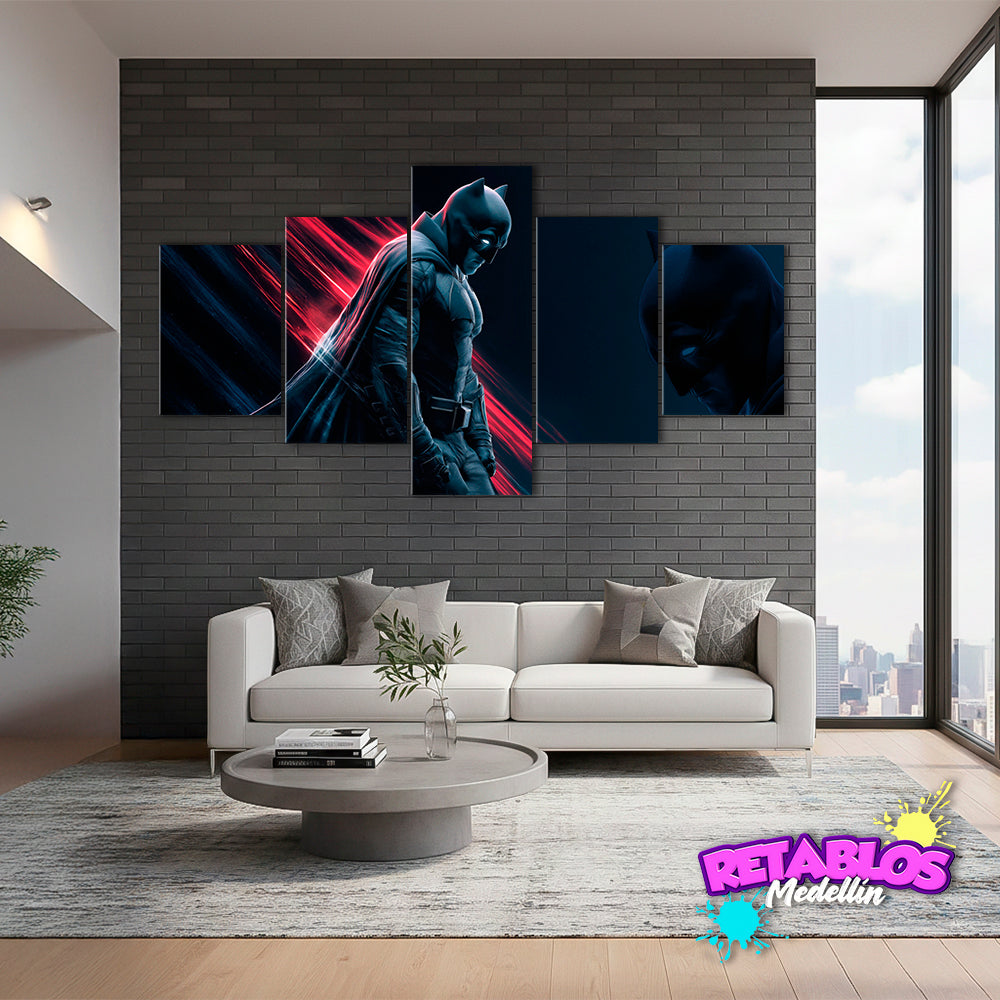 PER04 BATMAN 5 PIEZAS