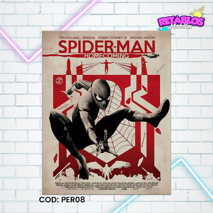 PER08 SPIDERMAN HOMECOMING PORTADA