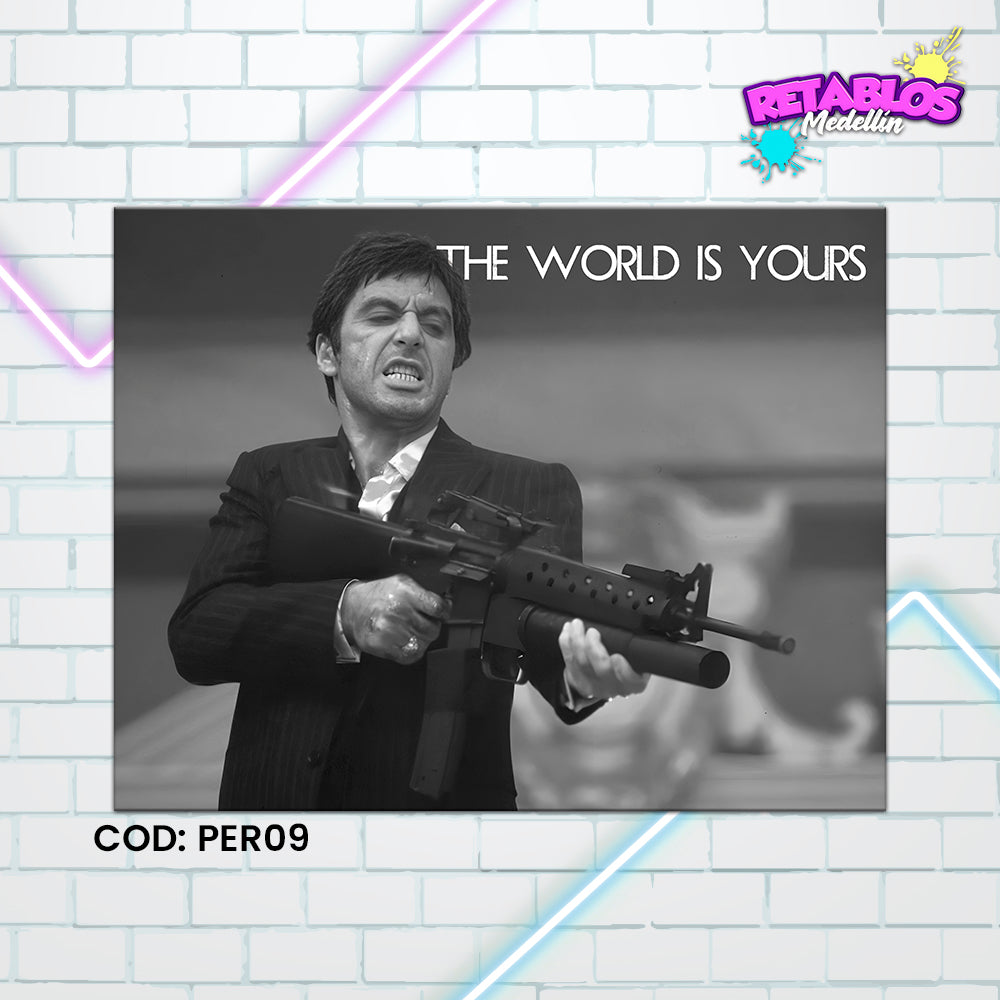PER09 SCARFACE BW