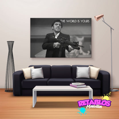 PER09 SCARFACE BW
