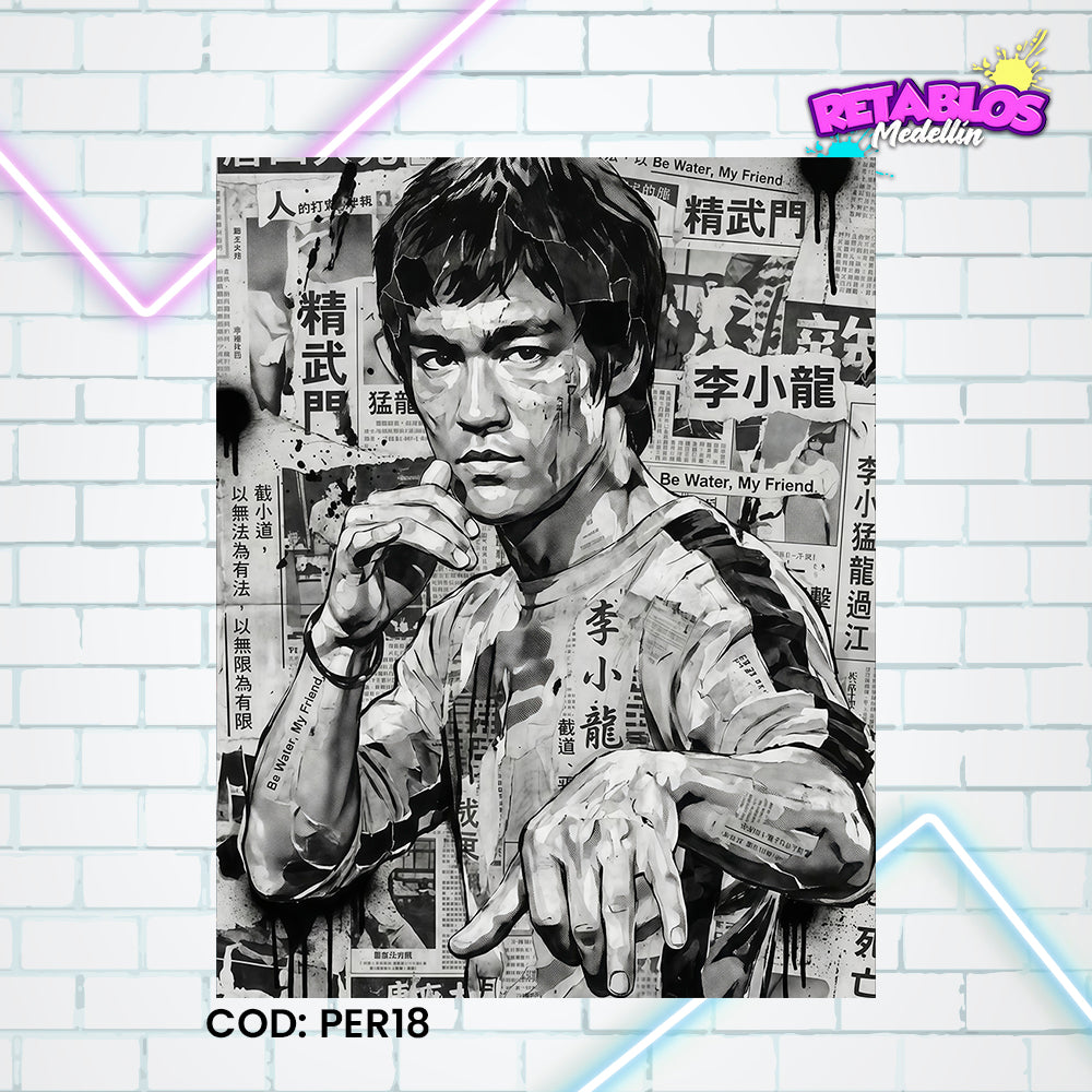 PER18 BRUCE LEE BW