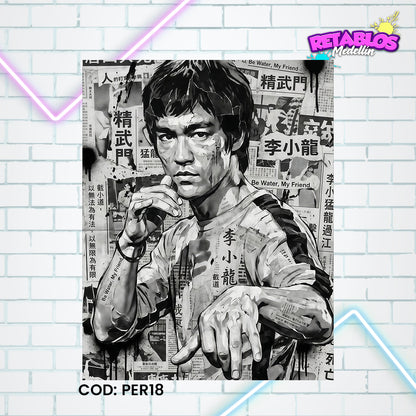 PER18 BRUCE LEE BW