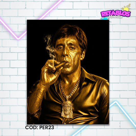 PER23 GOLD SCARFACE