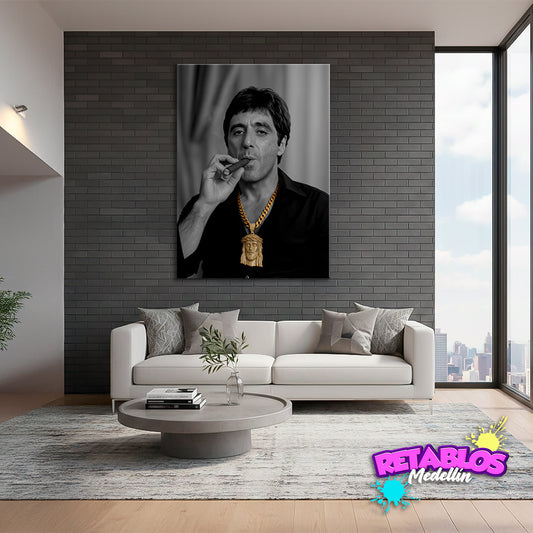 PER24 SCARFACE BW