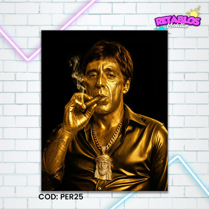 PER25 GOLD SCARFACE
