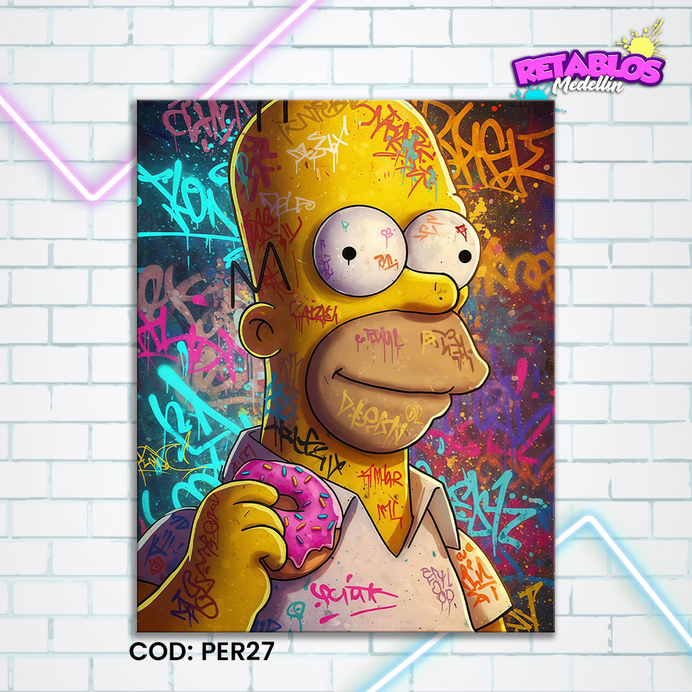 PER27 HOMERO GRAFITI
