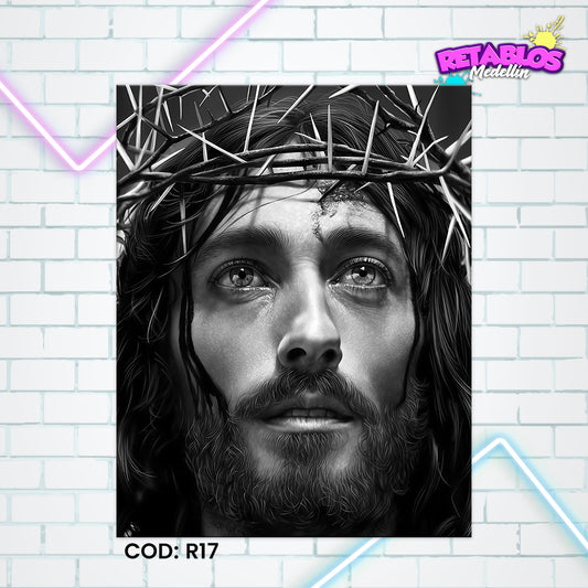 R17 CRISTO ESPINAS BW