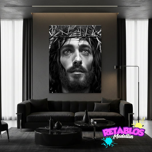 R17 CRISTO ESPINAS BW