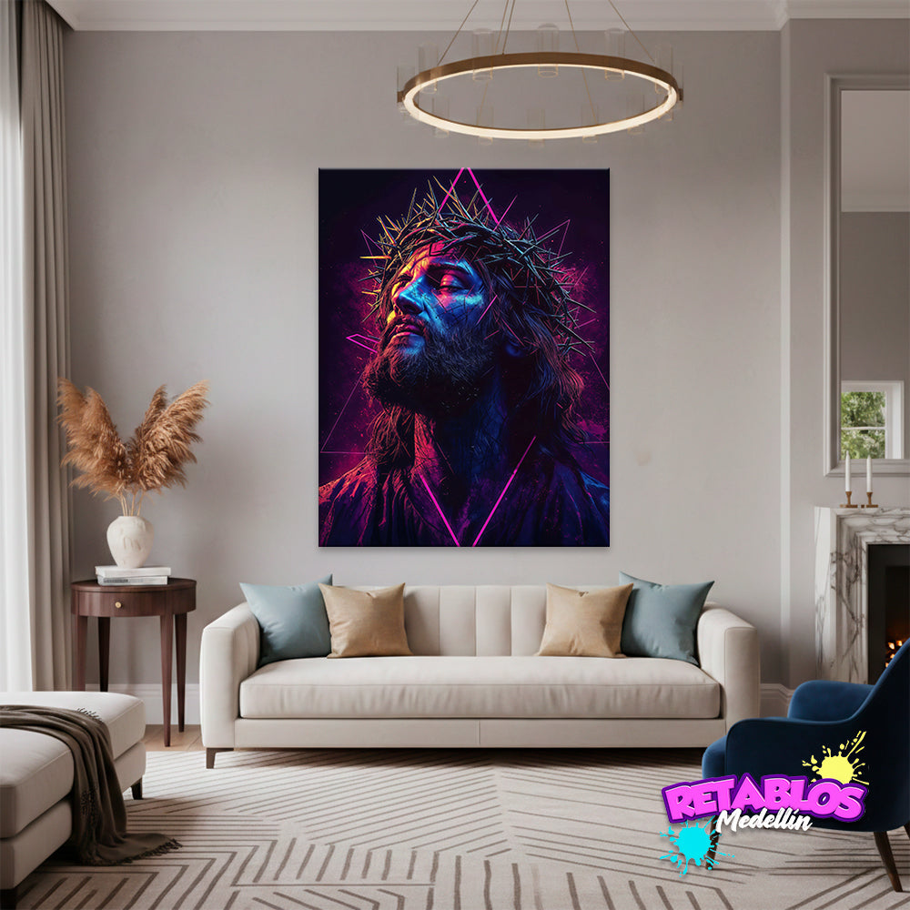 R19 JESUS NEON ART