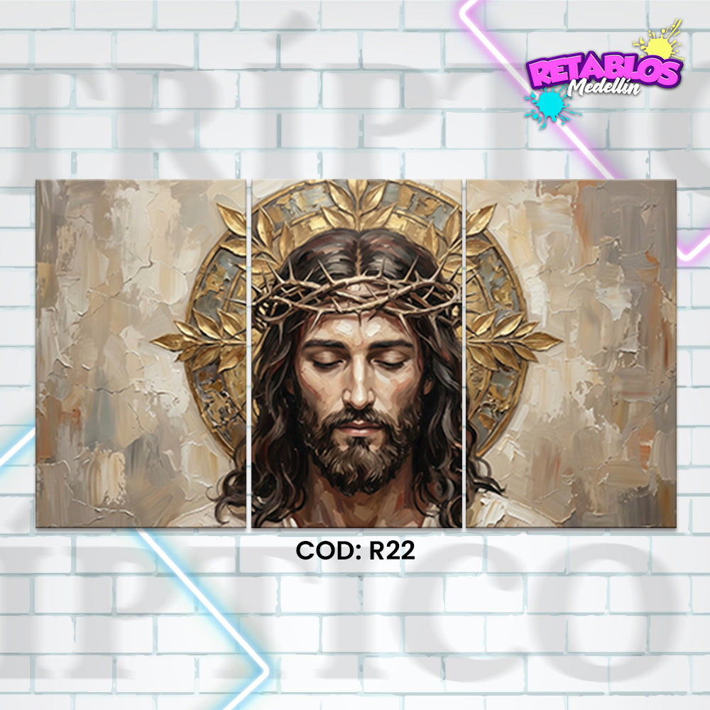 R22 JESUS 3 PIEZAS