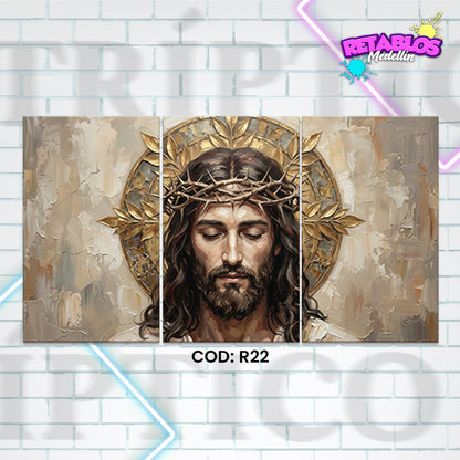 R22 JESUS 3 PIEZAS
