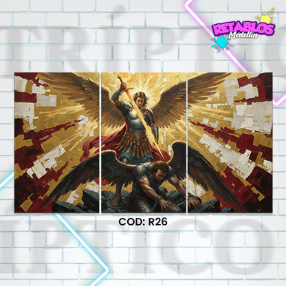 R26 ANGEL VS ARCANGEL 3 PIEZAS