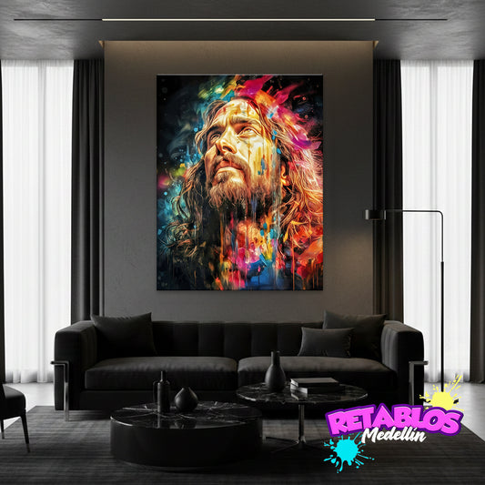 R34 JESUS COLOR ART