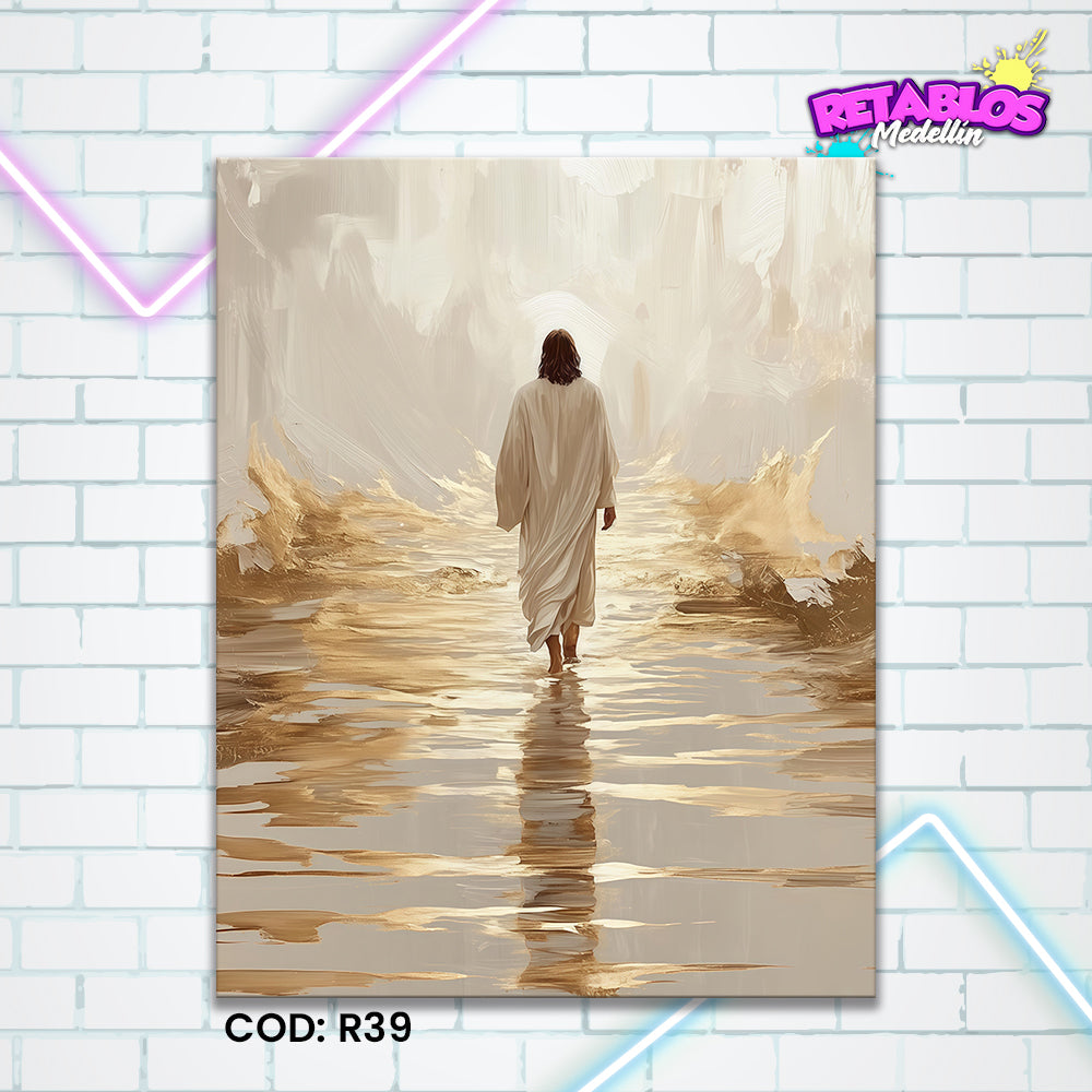 R39 JESUS CAMINANDO SOBRE EL AGUA
